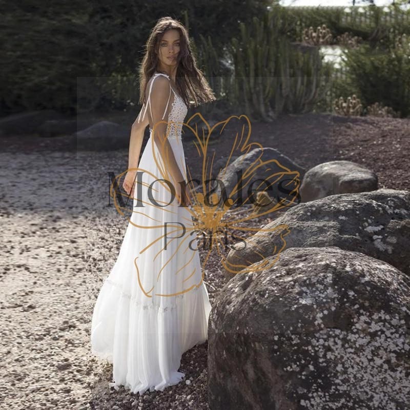 Robe de mariée boheme et chic – Image 3