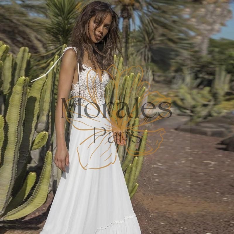 Robe de mariée boheme et chic – Image 4