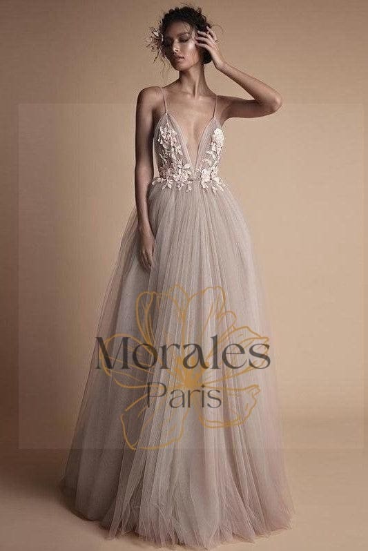 Robe de mariée bohème glamour – Image 2