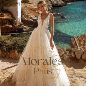 Robe de mariée bohème dos nu