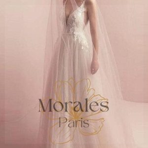 Robe de mariée style bohème romantique