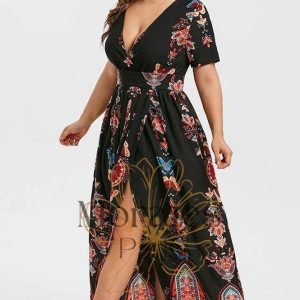 Robe Longue Bohème Chic Grande Taille