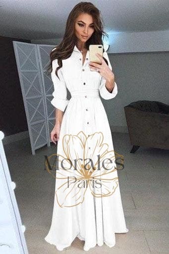 Robe Bohème Mariage Robe Longue Blanche