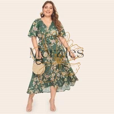 Robe longue été bohème grande taille – Image 5