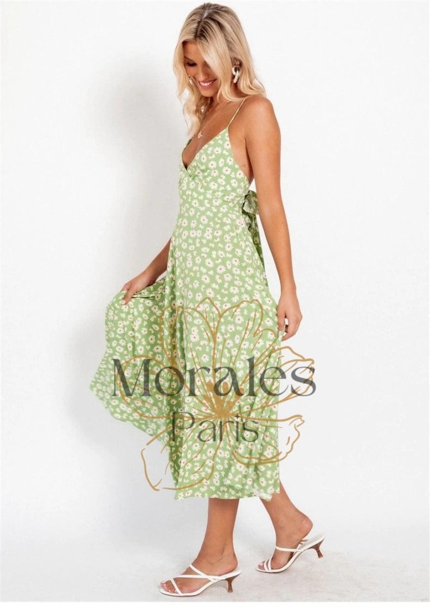 Robe bohème chic imprimé Floral – Image 5