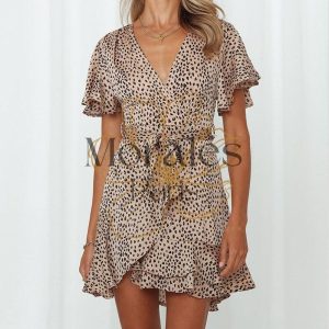 Robe bohème chic & léopard