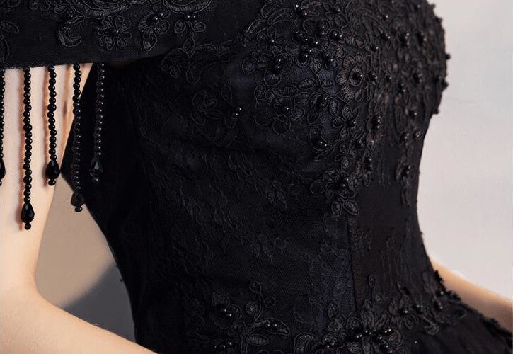 Robe de Princesse Noire Femme – Image 6