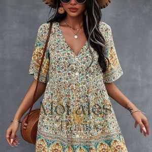 Robe Bohème Année 70 – Bertille