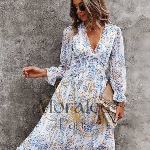 Robe Bohème Chic Automne – Goldie