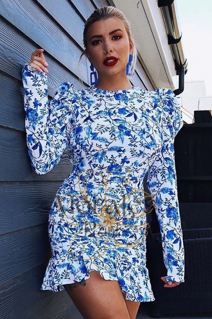 Robe Bohème Chic à Manches Longues – Alma – Image 4