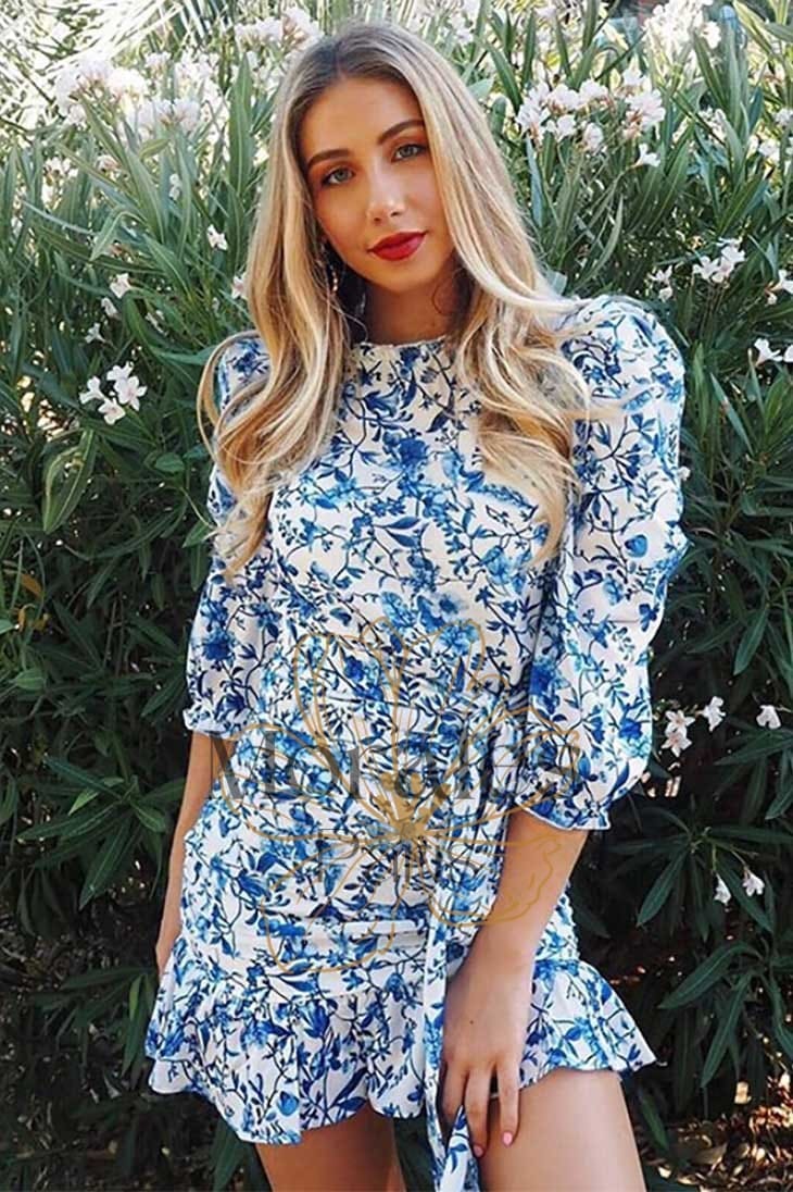 Robe Bohème Chic à Manches Longues – Alma – Image 3