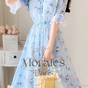 Robe Bohème Col Claudine – Anthelme