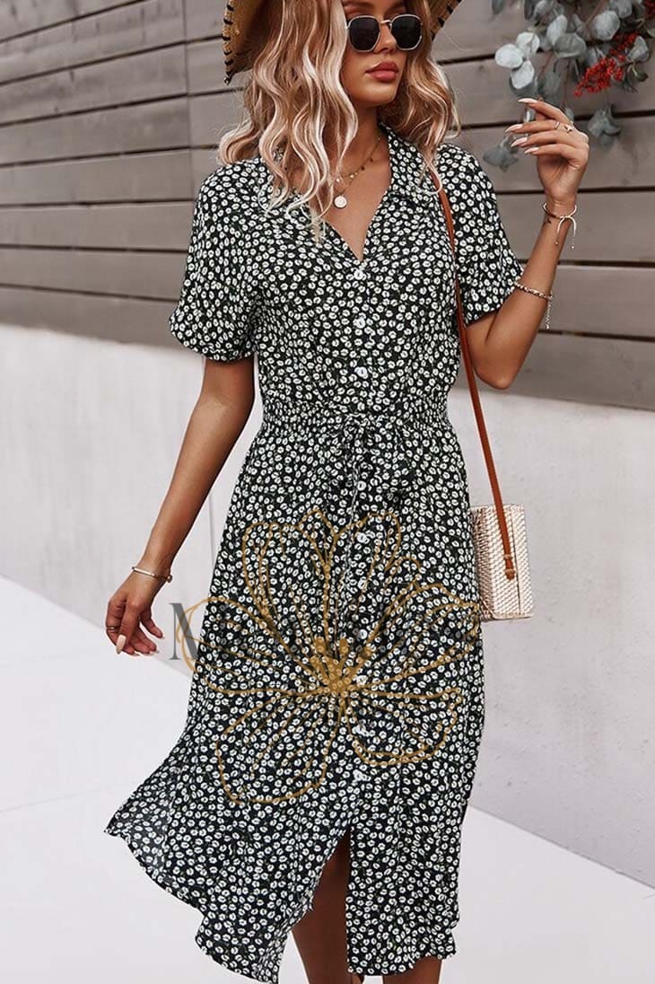 Robe Bohème Col V – Marguerite – Image 3