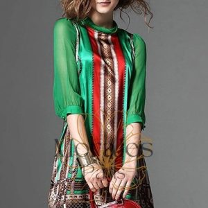 Robe Bohème Ethnique Courte – Philomène