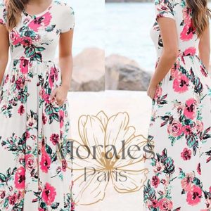 Robe Bohème Florale – Estelle
