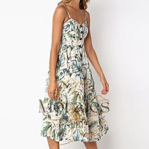 Robe Bohème Midi – Salomé