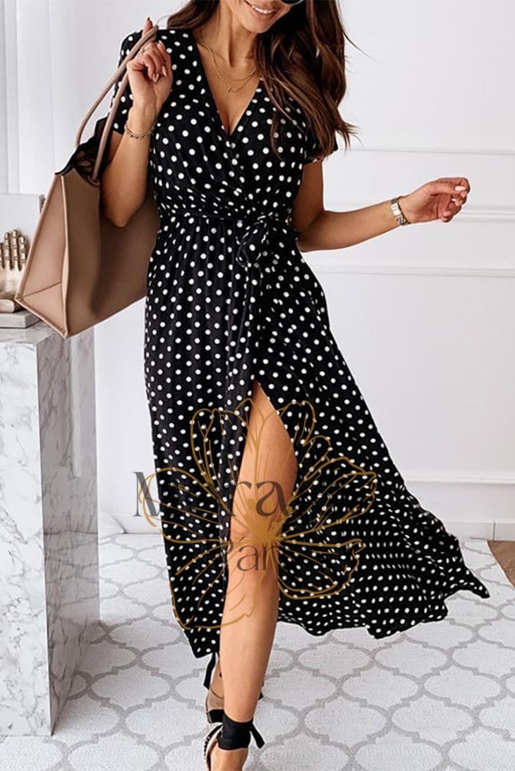 Robe Bohème Portefeuille – Séraphine – Image 2