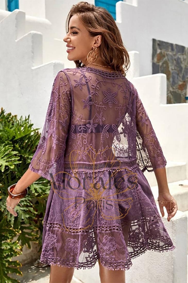 Robe Bohème Transparente – Anastasie - Image 6