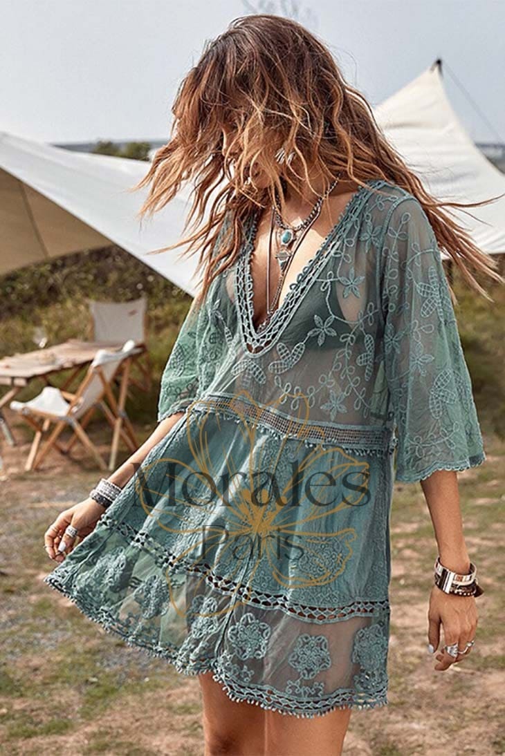 Robe Bohème Transparente – Anastasie - Image 9