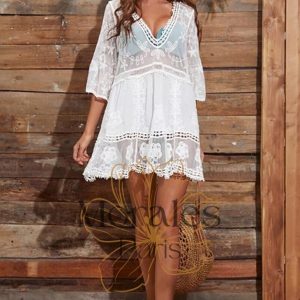 Robe Bohème Transparente – Anastasie