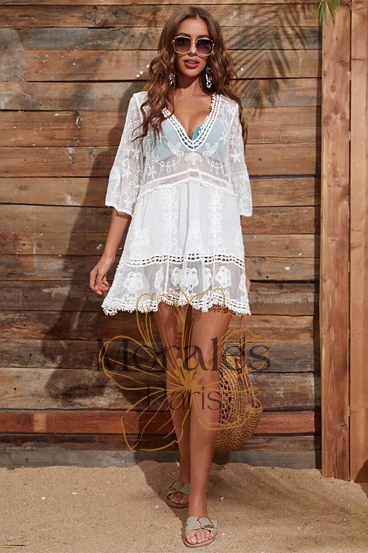 Robe Bohème Transparente – Anastasie