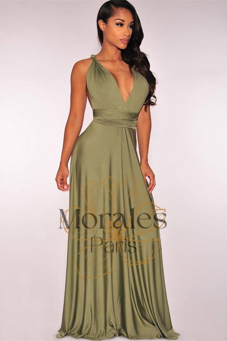 Robe Bohème Unie – Romane - Image 7