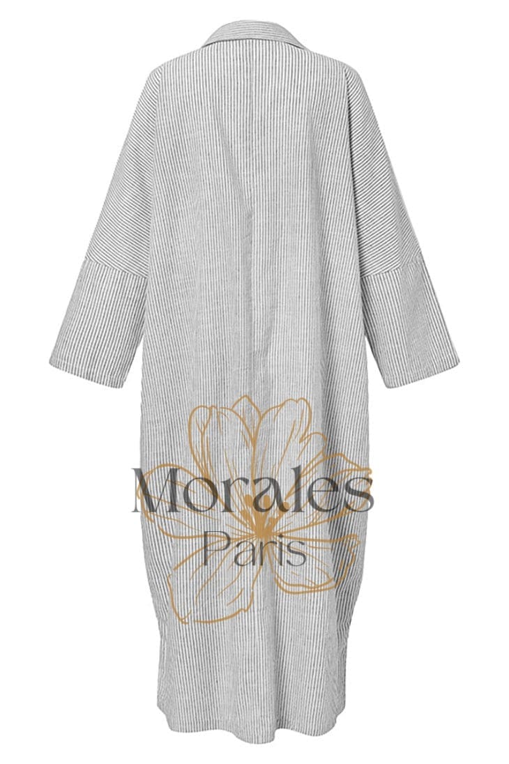 Robe Bohème Longue et Ample – Ambre - Image 7