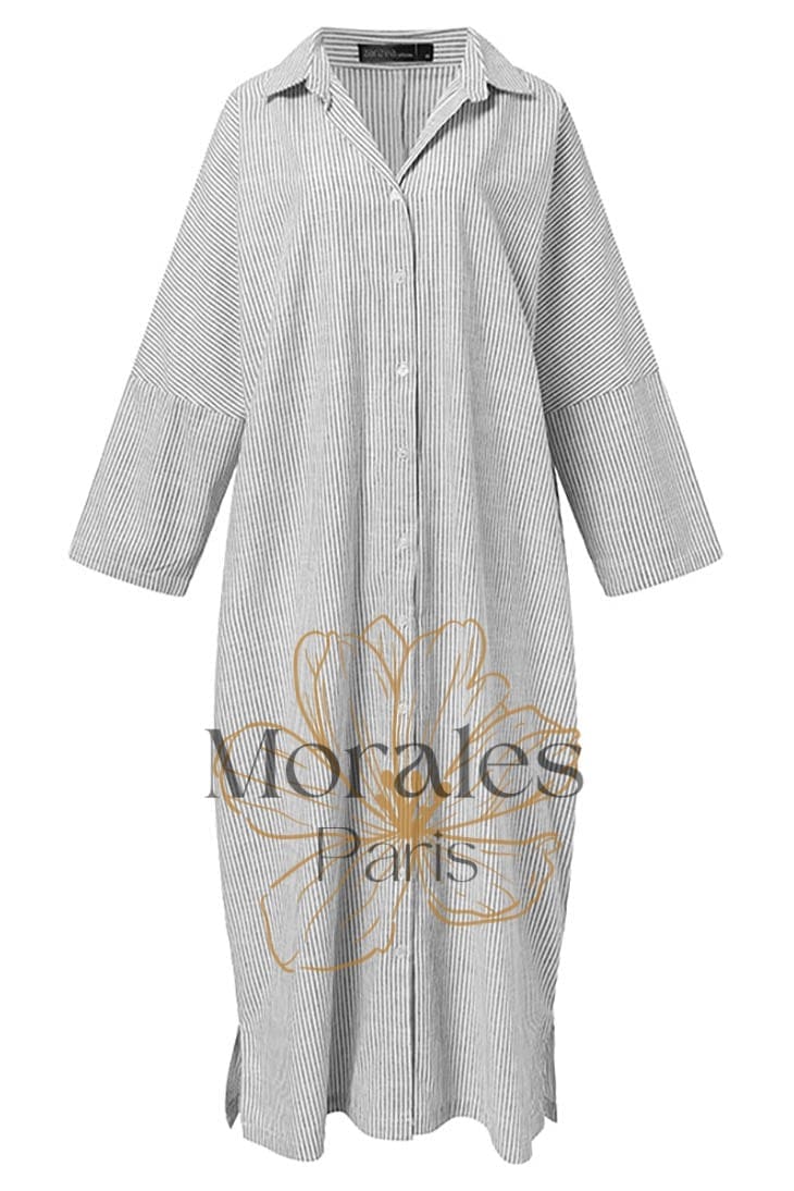 Robe Bohème Longue et Ample – Ambre - Image 6