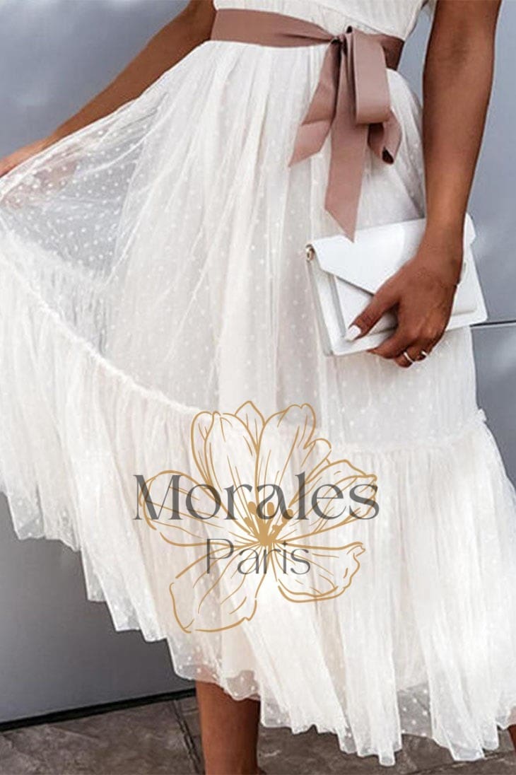 Robe Longue Bohème de Cérémonie – Félicité - Image 5