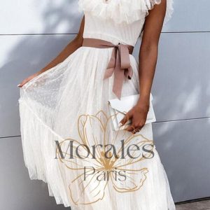 Robe Longue Bohème de Cérémonie – Félicité