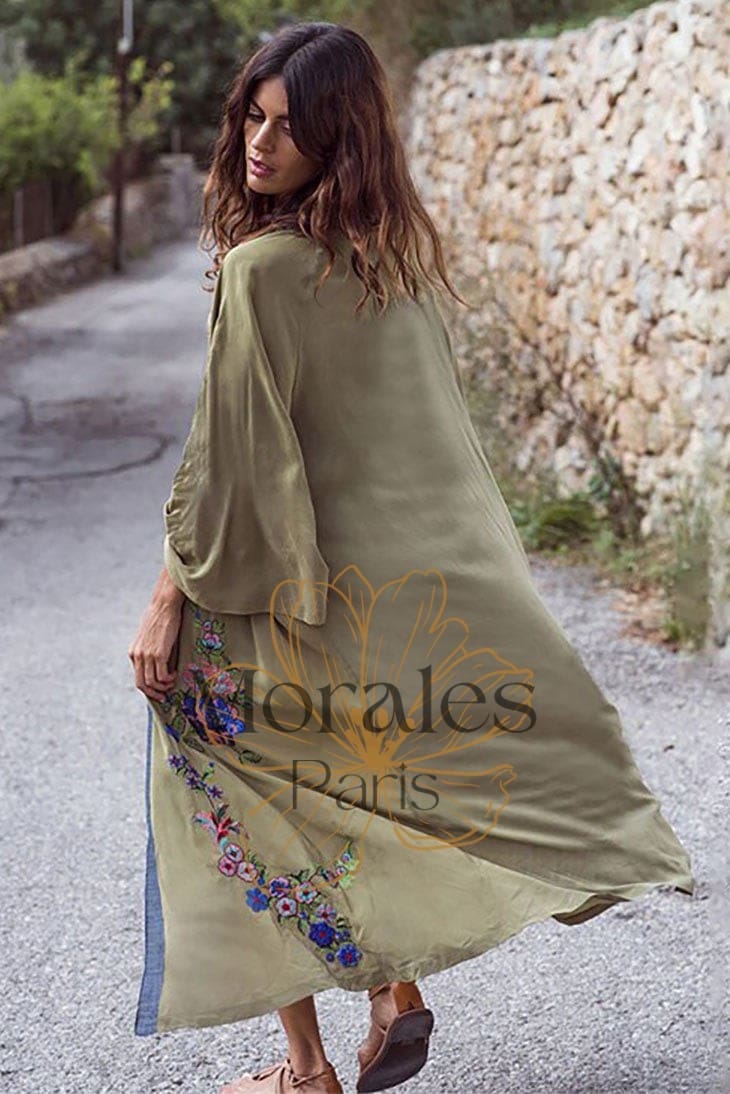 Robe Longue Bohème Hippie Vintage – Hailey - Image 5