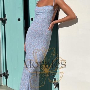 Robe Longue Dos Nu Bohème – Anouck