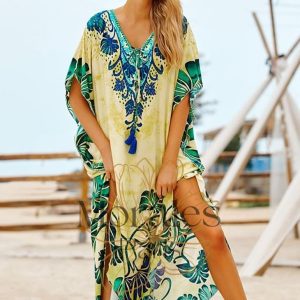 Robe Bohème Longue et Droite – Fantine