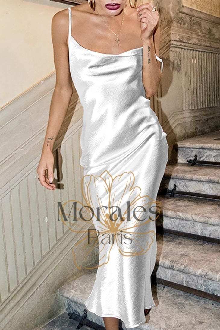 Robe Longue Bohème Sans Manches – Olympe – Image 4