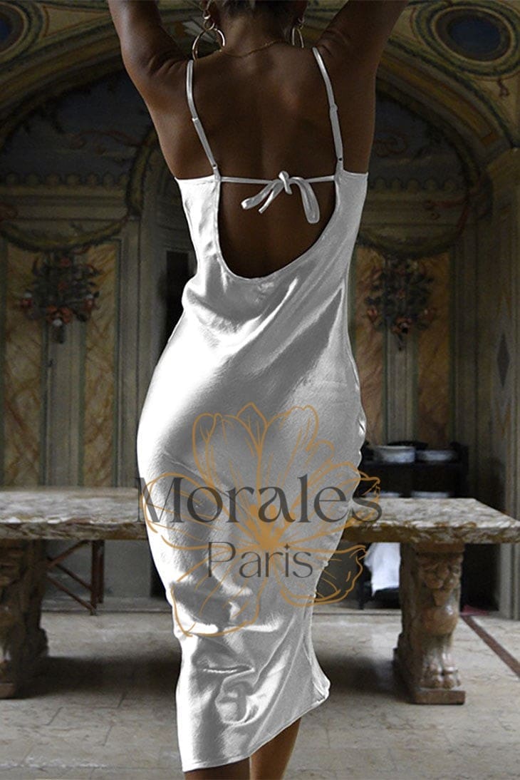 Robe Longue Bohème Sans Manches – Olympe – Image 8