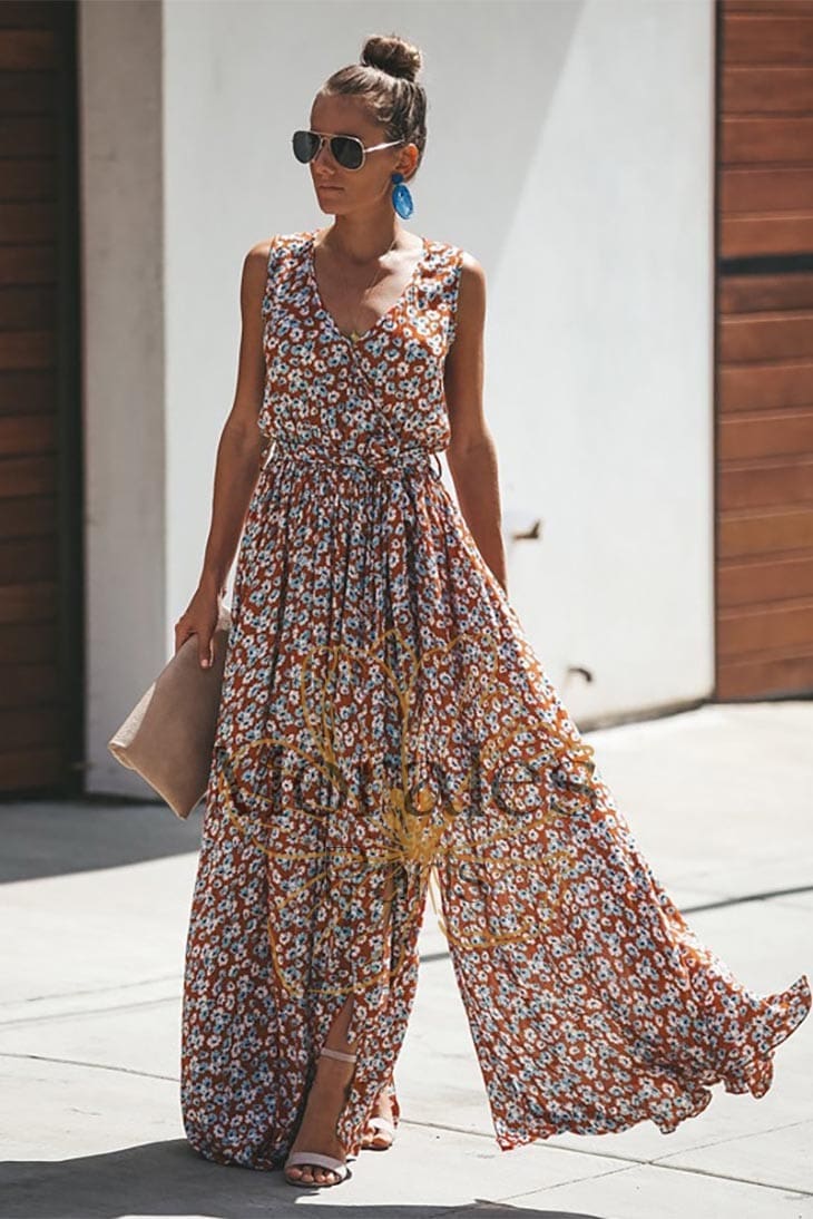 Robe Maxi Longue Bohème - Image 4