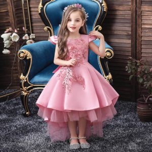 Robe Princesse Rose Fille