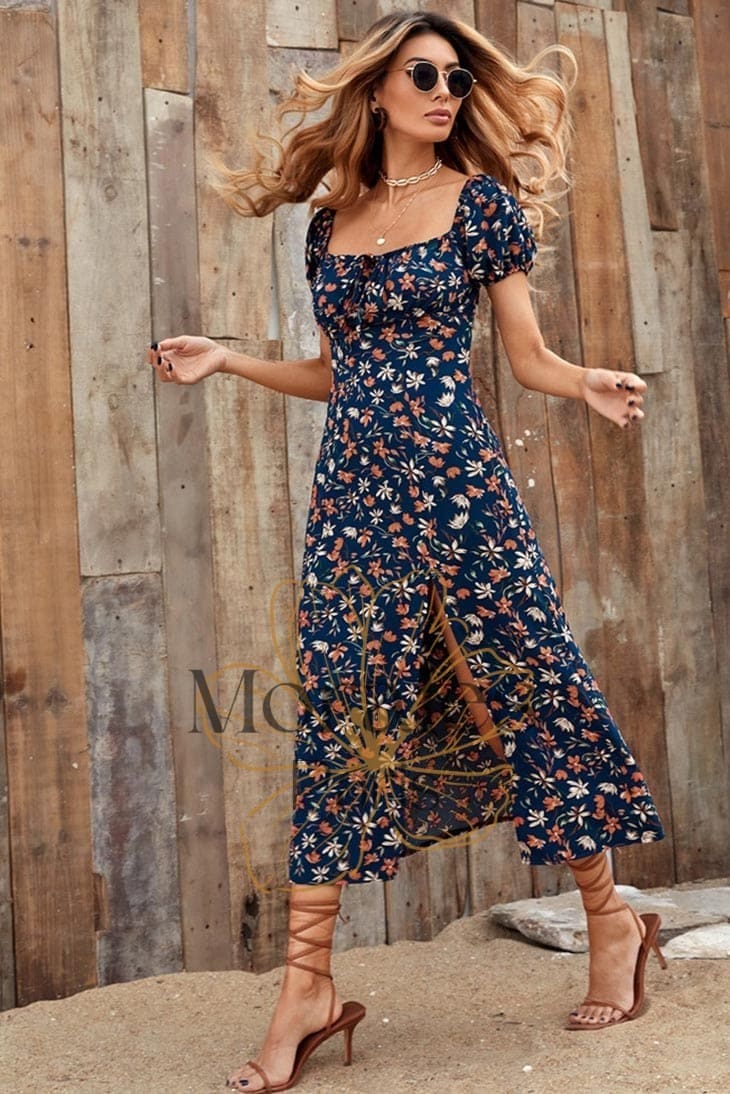 Robe Romantique Bohème Chic – Clotilde – Image 3