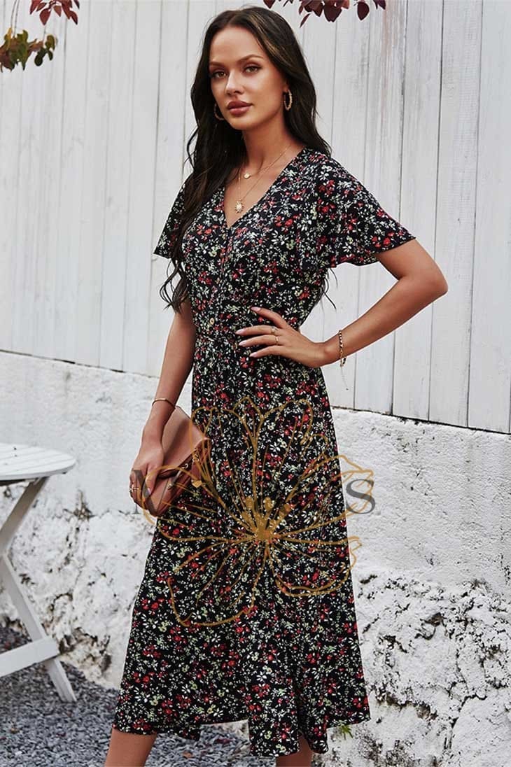 Robe de Soirée Bohème Chic – Léontine - Image 5