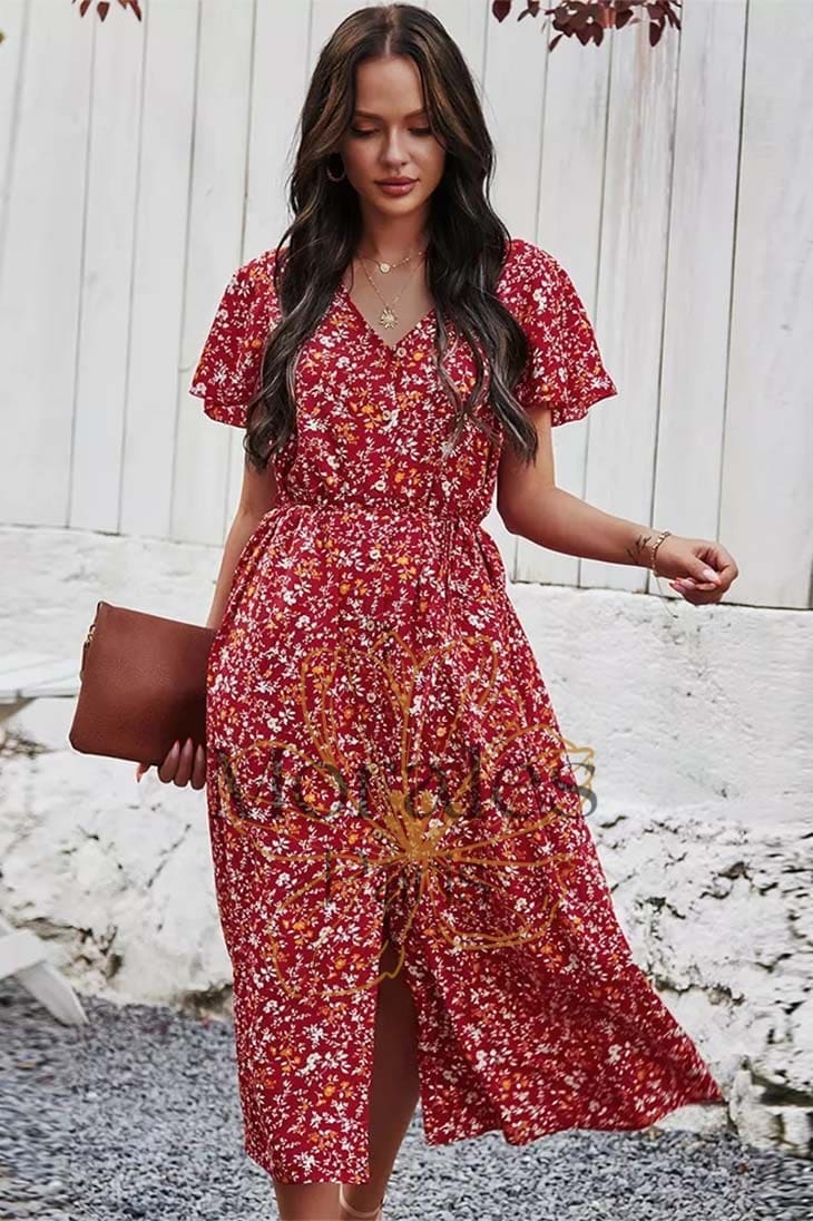 Robe de Soirée Bohème Chic – Léontine - Image 4