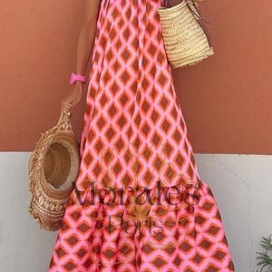 Robe Trapèze Bohème Longue – Clao