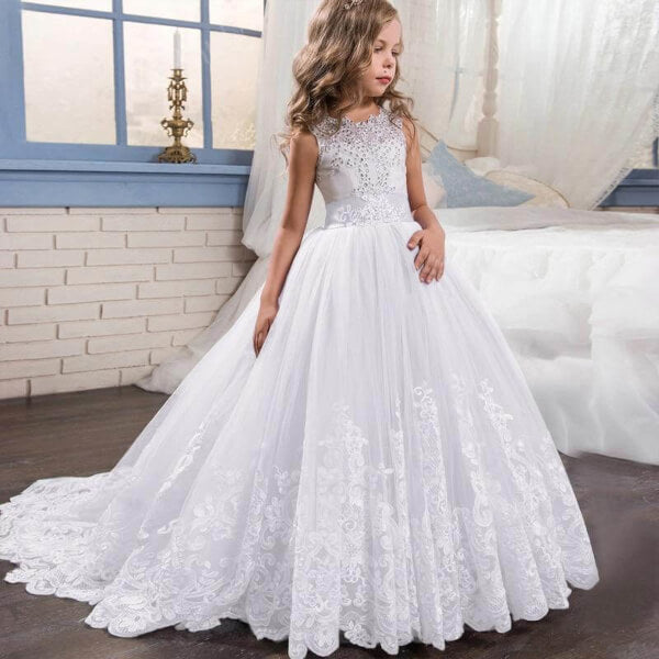 Robe Princesse Mariage Fille