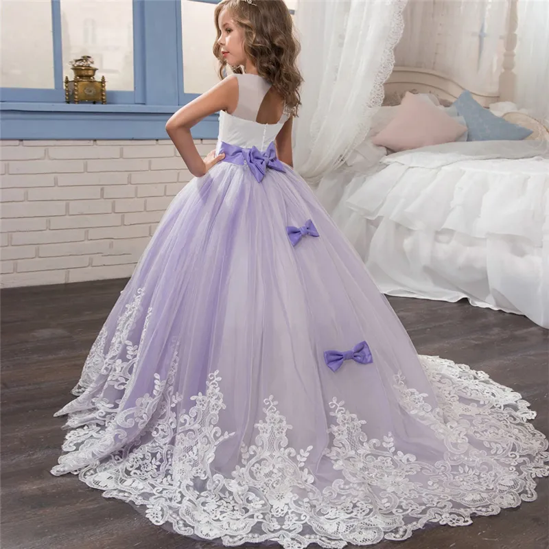 Robe Cérémonie Fille Violette