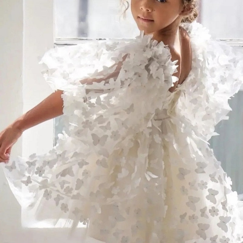 Robe de Cérémonie fille Papillons - Image 3