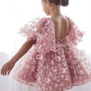 Robe de Cérémonie fille Papillons