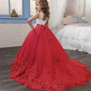 Robe de Cérémonie fille Rouge