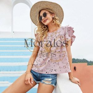 Tunique Bohème Rose Pastel