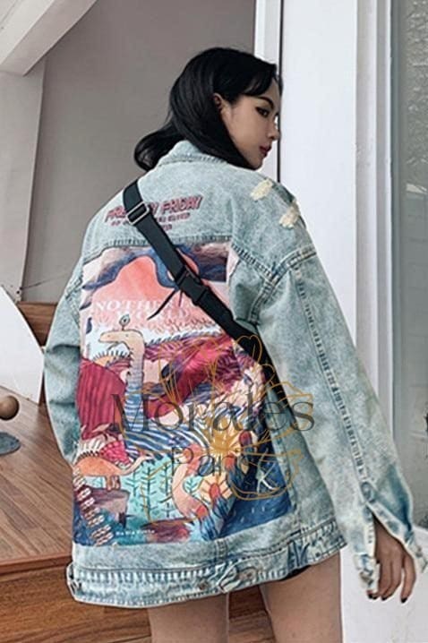 Veste Jean Hippie - Image 4