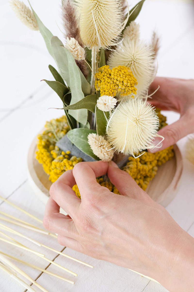 Atelier Cloche de fleurs séchées - Image 3