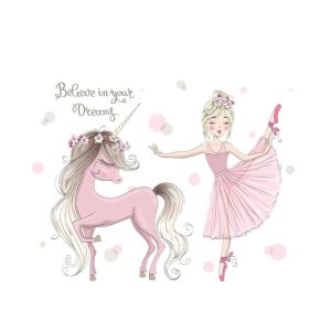 Autocollant Licorne Chambre